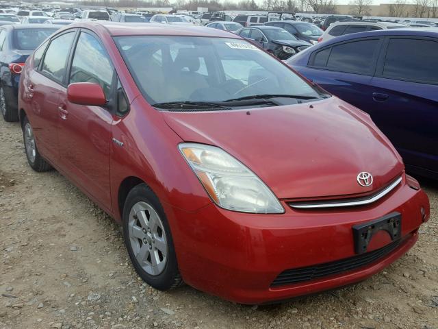 JTDKB22UX67528739 - 2006 TOYOTA PRIUS RED photo 1