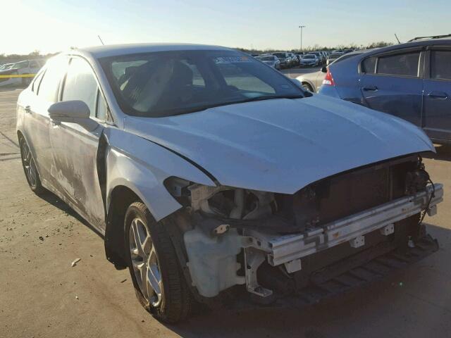 3FA6P0H79ER137295 - 2014 FORD FUSION SE WHITE photo 1