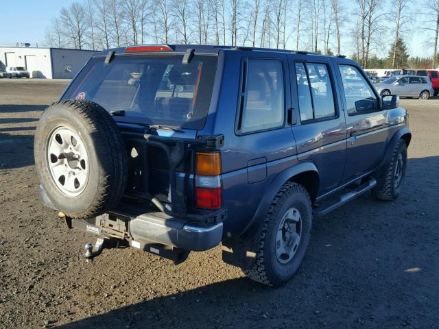 JN8HD17Y8PW134646 - 1993 NISSAN PATHFINDER BLUE photo 4