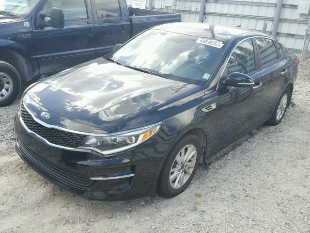 5XXGT4L33HG136457 - 2017 KIA OPTIMA LX BLACK photo 2