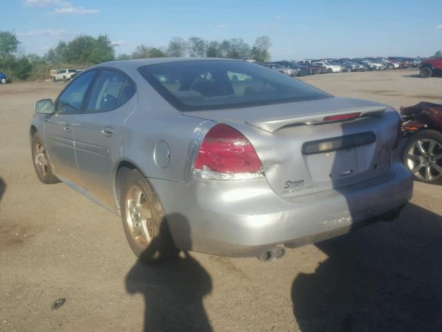 2G2WP522141130997 - 2004 PONTIAC GRAND PRIX SILVER photo 3