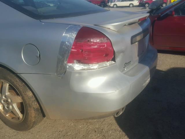 2G2WP522141130997 - 2004 PONTIAC GRAND PRIX SILVER photo 9