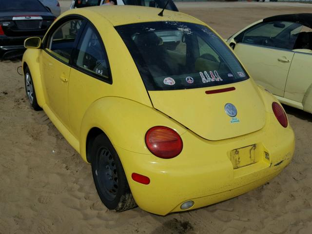 3VWBK31C45M401064 - 2005 VOLKSWAGEN NEW BEETLE 黄色 照片 3