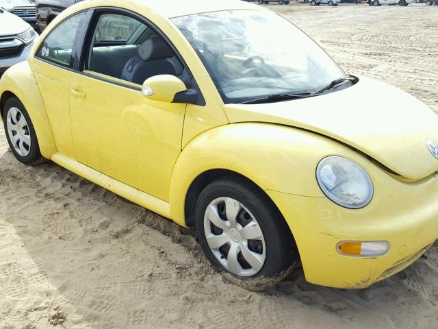3VWBK31C45M401064 - 2005 VOLKSWAGEN NEW BEETLE 黄色 照片 9