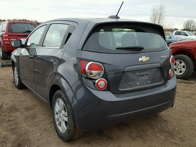 1G1JC6SH3G4161021 - 2016 CHEVROLET SONIC LT 灰色 照片 3