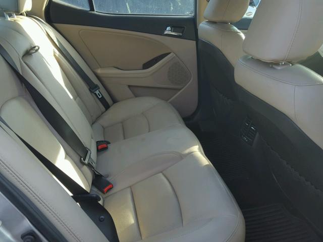 5XXGN4A76DG221478 - 2013 KIA OPTIMA EX SILVER photo 6