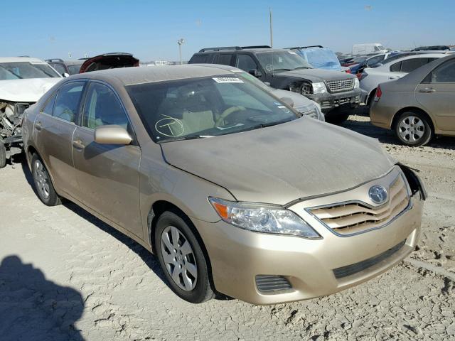 4T1BF3EK5BU774240 - 2011 TOYOTA CAMRY BASE GOLD photo 1