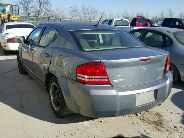 1B3LC46B19N522142 - 2009 DODGE AVENGER SE GRAY photo 3