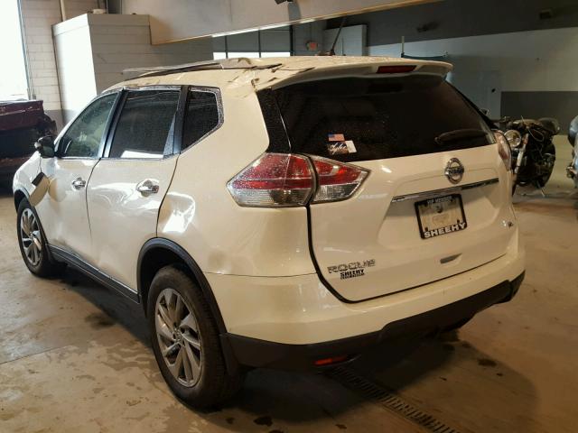 5N1AT2MT1FC759321 - 2015 NISSAN ROGUE S WHITE photo 3