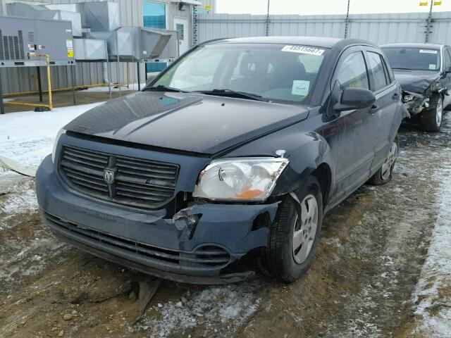 1B3HB28A19D135856 - 2009 DODGE CALIBER SE BLACK photo 2