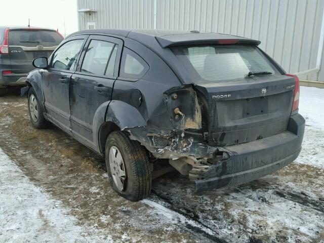 1B3HB28A19D135856 - 2009 DODGE CALIBER SE BLACK photo 3