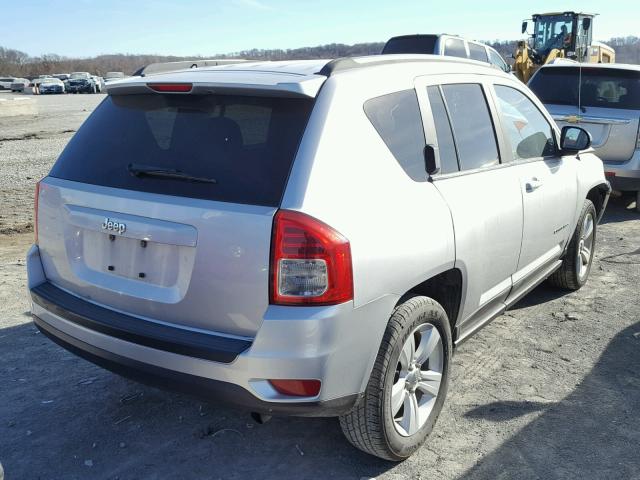 1J4NT1FA1BD289284 - 2011 JEEP COMPASS SP SILVER photo 4