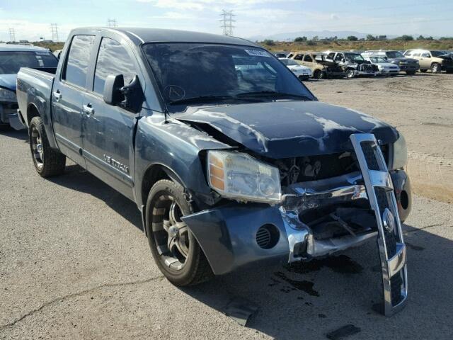 1N6AA07A77N209374 - 2007 NISSAN TITAN XE CHARCOAL photo 1