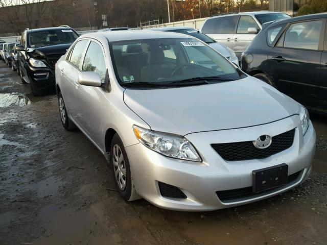 2T1BU4EE0AC351863 - 2010 TOYOTA COROLLA BA SILVER photo 1