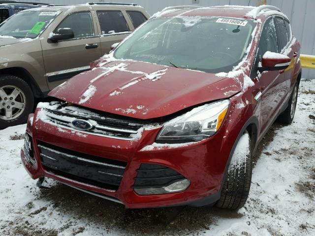 1FMCU0J98FUC02158 - 2015 FORD ESCAPE TIT RED photo 2