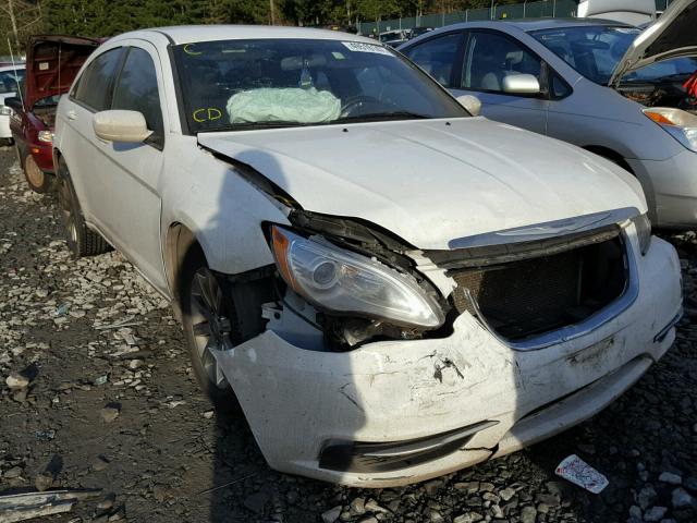 1C3CCBBB0DN672183 - 2013 CHRYSLER 200 TOURIN WHITE photo 1