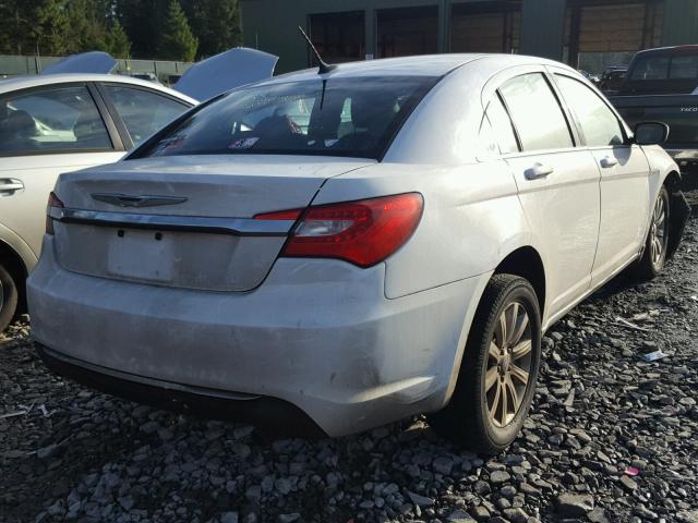 1C3CCBBB0DN672183 - 2013 CHRYSLER 200 TOURIN WHITE photo 4