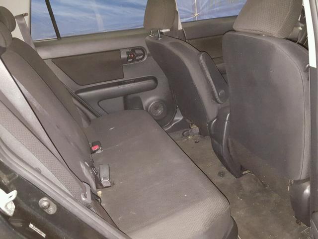 JTLKE50EX91075545 - 2009 TOYOTA SCION XB შავი ფოტო 6