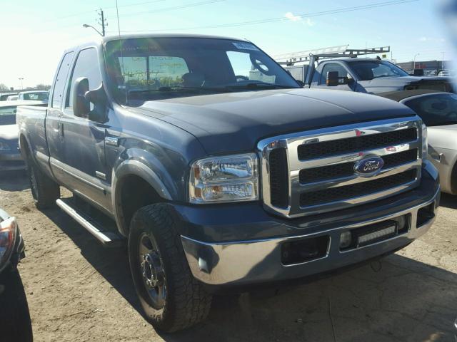 1FTSX21P75EB46966 - 2005 FORD F250 SUPER BLUE photo 1