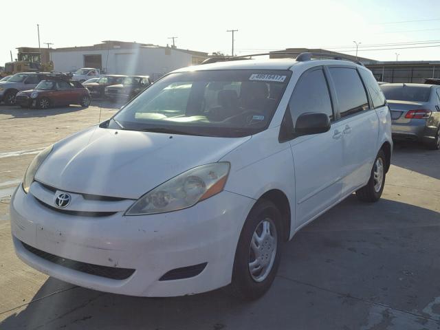 5TDZA23C36S470888 - 2006 TOYOTA SIENNA CE WHITE photo 2