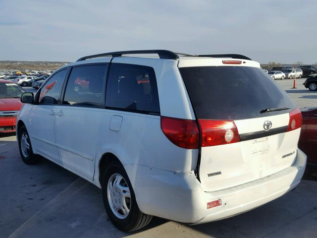 5TDZA23C36S470888 - 2006 TOYOTA SIENNA CE WHITE photo 3