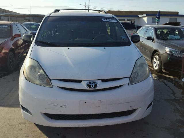 5TDZA23C36S470888 - 2006 TOYOTA SIENNA CE WHITE photo 9