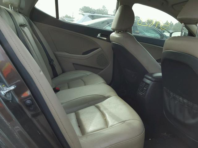 5XXGN4A70EG293570 - 2014 KIA OPTIMA EX BROWN photo 6