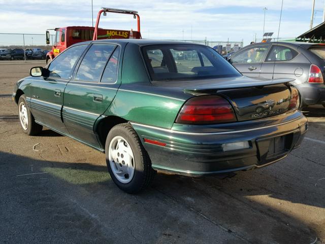 1G2NE55M9SC727174 - 1995 PONTIAC GRAND AM S GREEN photo 3