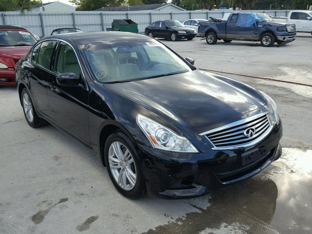 JN1DV6AR2BM653978 - 2011 INFINITI G25 BLACK photo 1