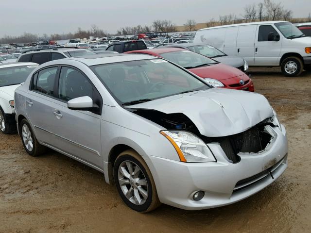 3N1AB6AP6CL745987 - 2012 NISSAN SENTRA 2.0 SILVER photo 1