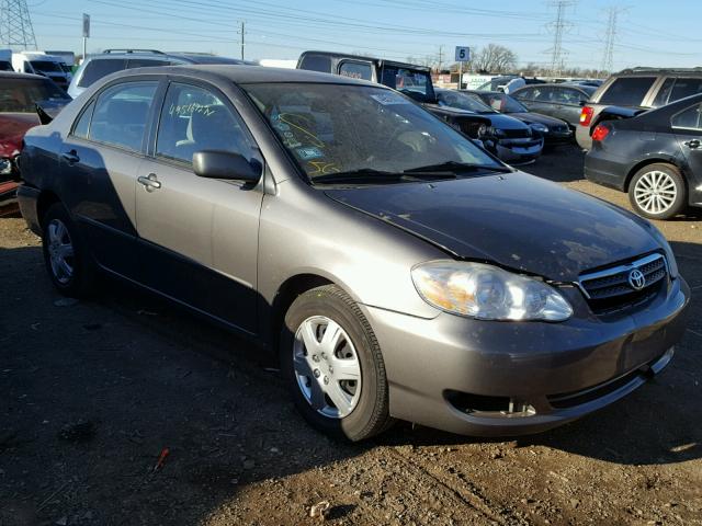 1NXBR30EX8Z031218 - 2008 TOYOTA COROLLA CE GRAY photo 1