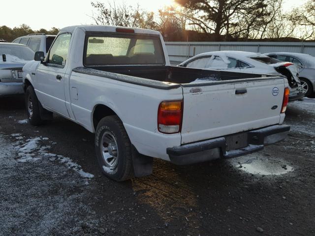 1FTYR10C9XUA61536 - 1999 FORD RANGER WHITE photo 3