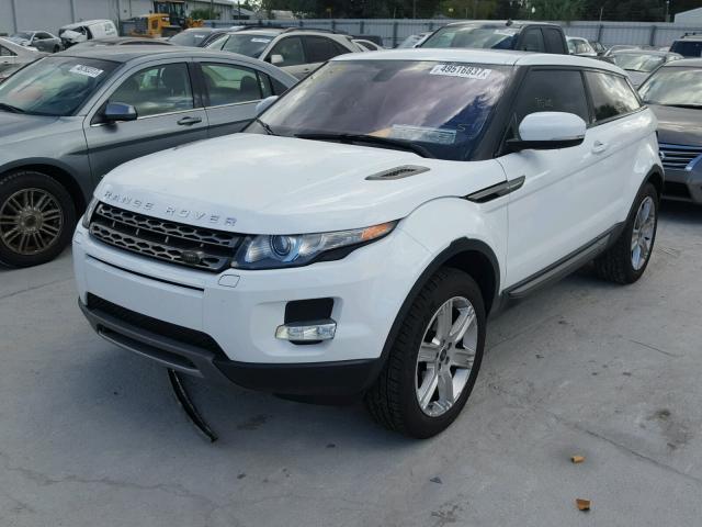 SALVP1BG8DH729638 - 2013 LAND ROVER RANGE ROVE WHITE photo 2