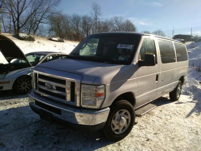 1FBNE31L18DA23569 - 2008 FORD ECONOLINE SILVER photo 2