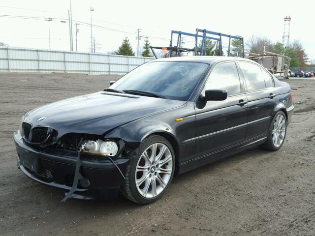 WBAEV53403KM04764 - 2003 BMW 330 I BLACK photo 2