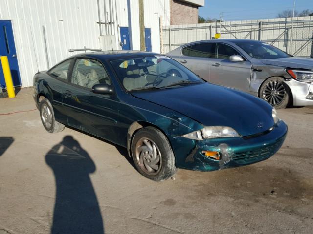 1G1JC1241W7211217 - 1998 CHEVROLET CAVALIER B GREEN photo 1