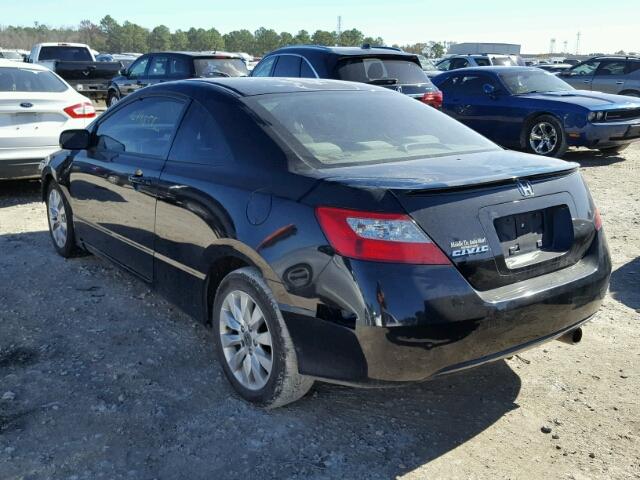 2HGFG1B85AH526122 - 2010 HONDA CIVIC EX 黑色 照片 3