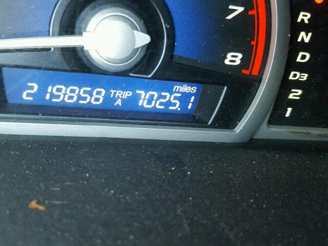 2HGFG1B85AH526122 - 2010 HONDA CIVIC EX 黑色 照片 8