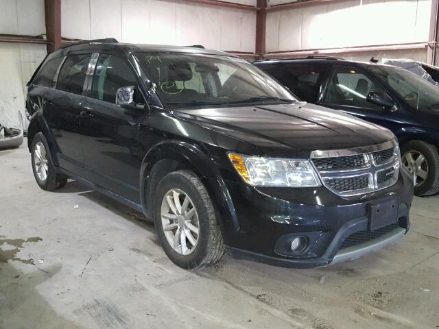 3C4PDDBG6DT518546 - 2013 DODGE JOURNEY SX BLACK photo 1