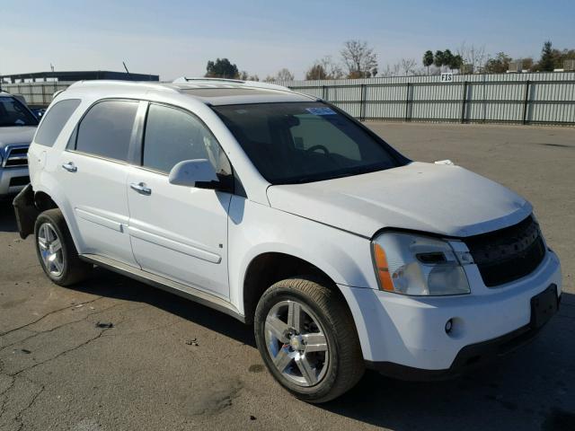 2CNDL73F386329033 - 2008 CHEVROLET EQUINOX LT WHITE photo 1