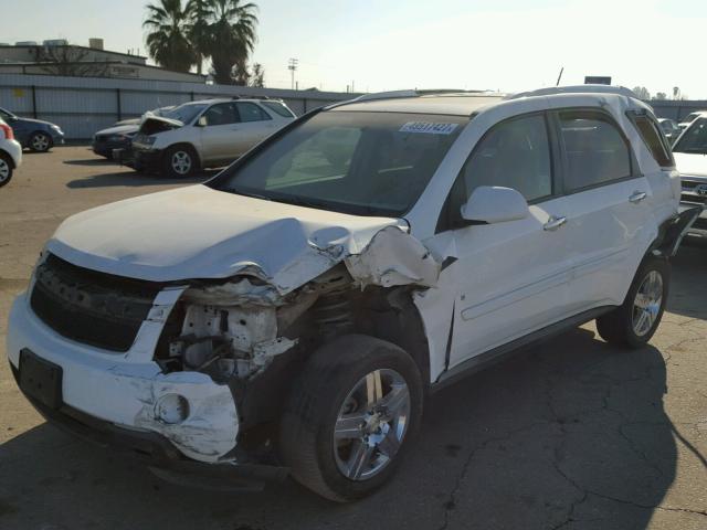 2CNDL73F386329033 - 2008 CHEVROLET EQUINOX LT WHITE photo 2