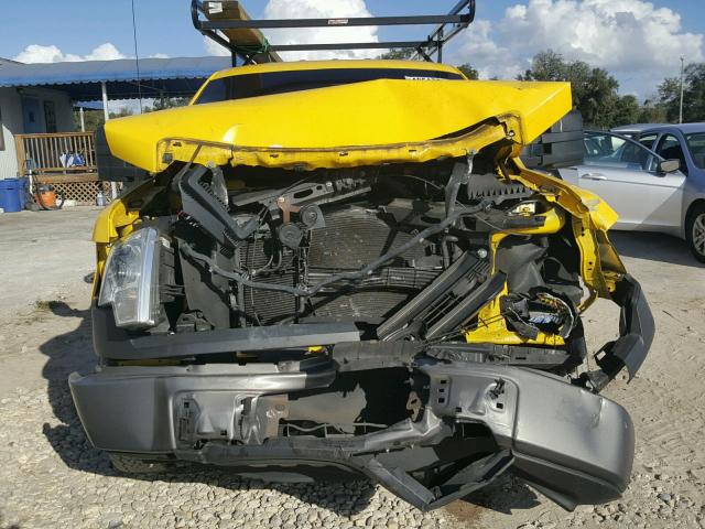 1FTMF1CM0EKD20290 - 2014 FORD F150 YELLOW photo 9