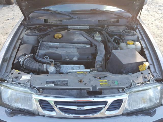 YS3DF55K622002553 - 2002 SAAB 9-3 SE GRAY photo 7