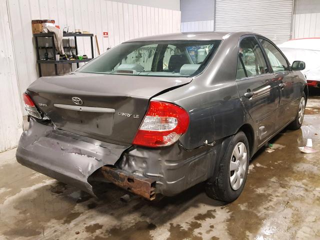 4T1BE32K23U698484 - 2003 TOYOTA CAMRY LE SILVER photo 4