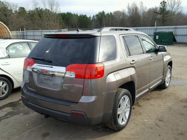 2CTALUECXB6469648 - 2011 GMC TERRAIN SL CHARCOAL photo 4