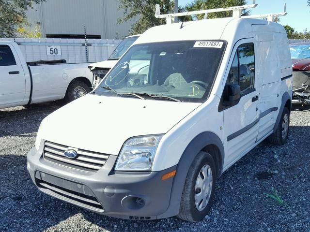 NM0LS7AN8BT063856 - 2011 FORD TRANSIT CO WHITE photo 2