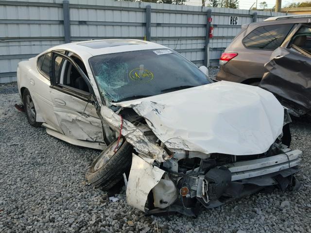 2G2WP552581145066 - 2008 PONTIAC GRAND PRIX WHITE photo 1