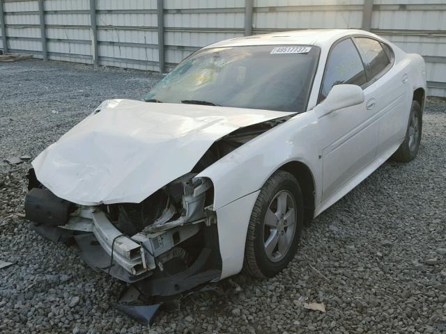 2G2WP552581145066 - 2008 PONTIAC GRAND PRIX WHITE photo 2