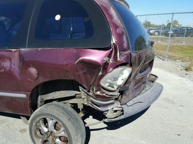 2P4FP25B5XR137300 - 1999 PLYMOUTH VOYAGER BURGUNDY photo 9