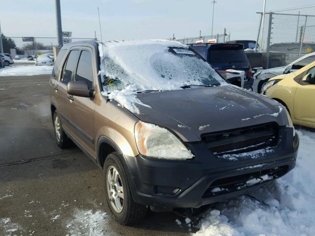 JHLRD78824C040537 - 2004 HONDA CR-V EX TAN photo 1